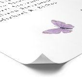 Schema voor de slachterij van de vlinder poster (Hoek)