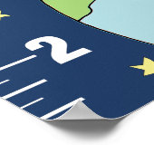 Schema voor groei van ruimtevaartruimte bij bootsc poster (Hoek)