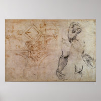 Schema voor het plafond van de zustpijpleiding, c.