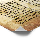 Schema voor hoorzittingen met het heetsenbord poster (Hoek)