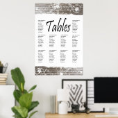 Schema voor houten planken poster (Thuiskantoor)