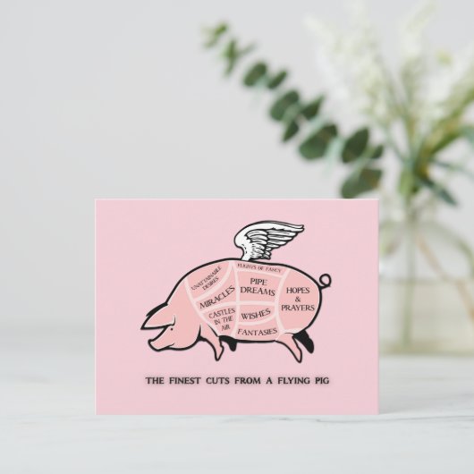 Schema voor knippen van vliegen briefkaart (Staand voorkant)