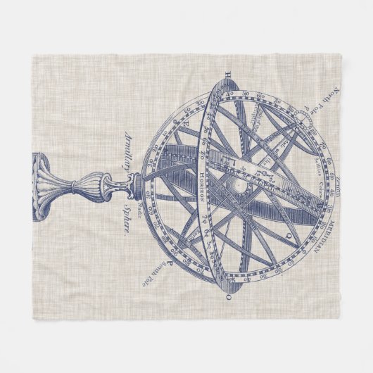 Schema voor millary Sphere Fleece Deken (Voorkant (Horizontaal))