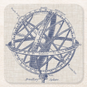 Schema voor millary Sphere Kartonnen Onderzetters