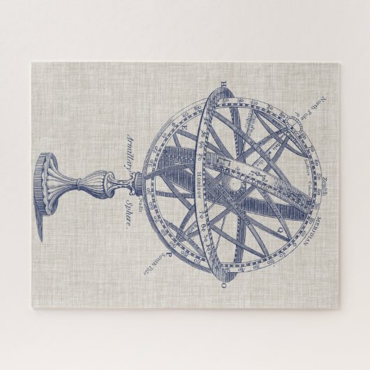 Schema voor millary Sphere Legpuzzel (Horizontaal)