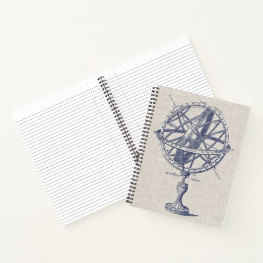 Schema voor millary Sphere Notitieboek (Binnen)