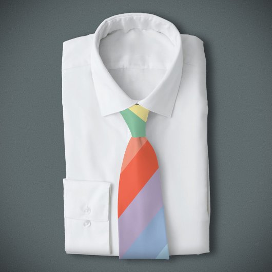 Schema voor regenboogstraal stropdas