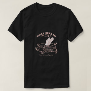 Schema voor vliegende varkens t-shirt