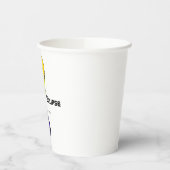 Schema voor zonnecrisis papieren bekers (Links)