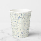 Schema's voor elektrische apparaten Patroon Aangep Papieren Bekers (Rechts)