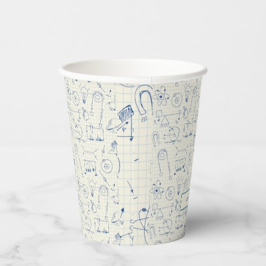 Schema's voor elektrische apparaten Patroon Aangep Papieren Bekers (Rechts)