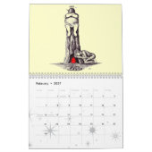 Schema's voor inktpen 2016 kalender (Feb 2027)