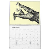 Schema's voor inktpen 2016 kalender (Jan 2027)