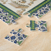 Schematisch Uitzicht van Mekka, met de Qua'bah, va Legpuzzel (Zijkant)