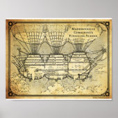 Schematische afwerkschool poster (Voorkant)