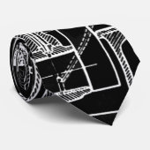 Schematische blauwdruktekening Mechanische tekenin Stropdas (Opgerold)