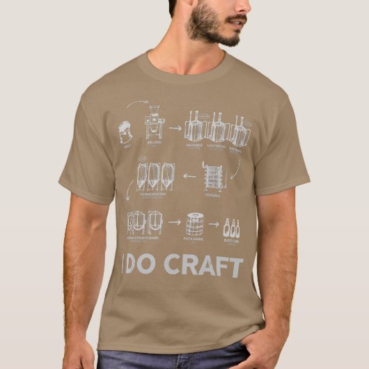 Schematische Breukcadeautjes voor brouwerijen van T-shirt (Voorkant)