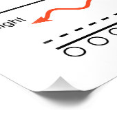 Schematische led-lichtemitterende diode foto afdruk (Hoek)