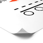 Schematische led-lichtemitterende diode poster (Hoek)