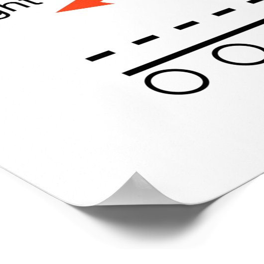 Schematische led-lichtemitterende diode poster (Hoek)