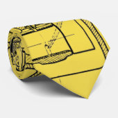 Schematische Techniek die de Vroege Motor van het Stropdas (Opgerold)