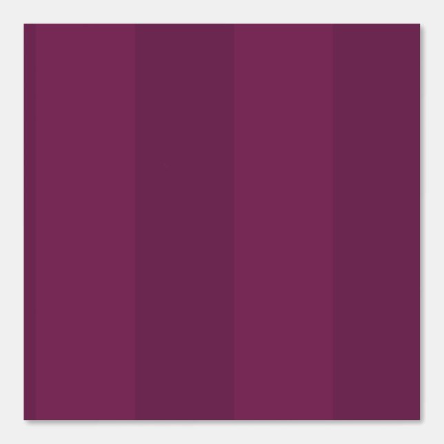 Schemer Franse Plum Six Inch Schaduw Streep Behang (Voorkant)