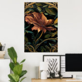 Schemerbloem Poster (Thuiskantoor)