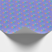 Schemerbloemclusters Cadeaupapier (Hoek)