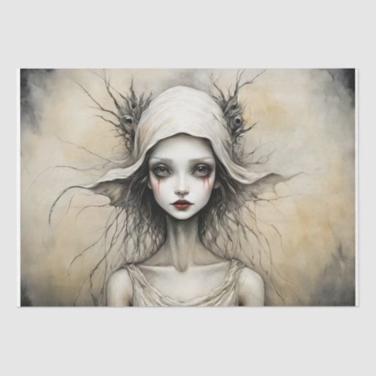 Schemerbrug Annette - Decoupage - Tissuepapier (Voorkant)