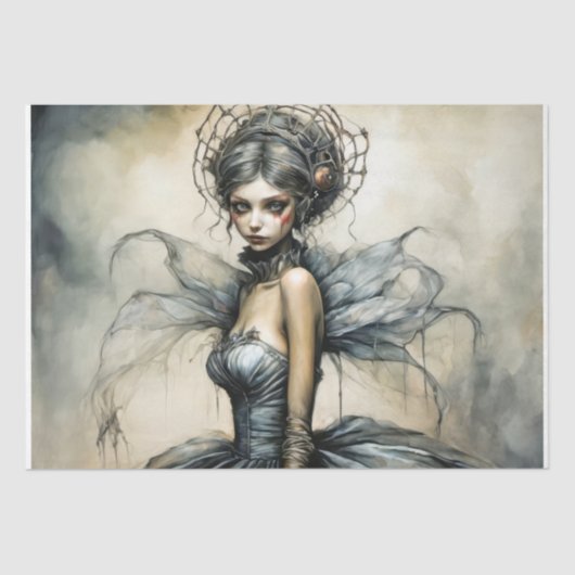 Schemerbrug Roxane - Decoupage - Tissuepapier (Voorkant)