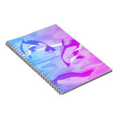 schemerdolfijnen notitieboek (Rechterzijde)