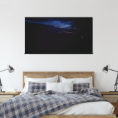 Schemerend Silhouet Landschap Canvas Afdruk (Insitu (Slaapkamer))