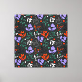 schemerflora canvas afdruk (Voorkant)