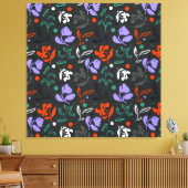 schemerflora canvas afdruk (Insitu (Woonkamer))