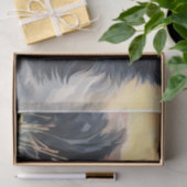 schemerharmonie: Border Collie Decoupage Tissuepapier (Geschenk)