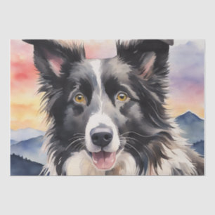 schemerharmonie: Border Collie Decoupage Tissuepapier