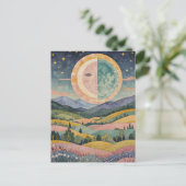 schemerheuvel briefkaart (Staand voorkant)