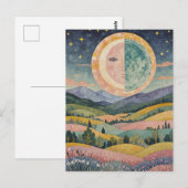 schemerheuvel briefkaart (Voorkant / Achterkant)