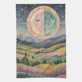 schemerheuvel theedoek (Verticaal)