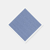 Schemerige Indigo Glitter Style Horizontale Strepe Servet (Hoek)