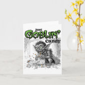 Schemerige Just Goblin’ Snoep Kaart (Gele Bloem)