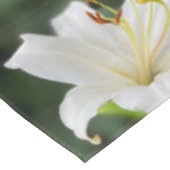 Schemerige witte lelie tafelkleed (Gekanteld)
