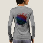Schemering Afdaling Tri-Blend Shirt (Achterkant)