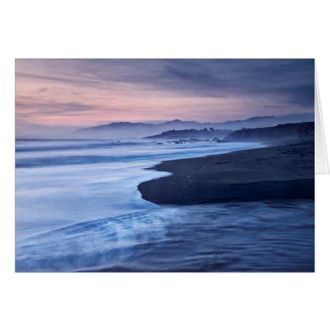 Schemering bij Moonstone Beach (Voorkant Horizontaal)