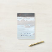 Schemering bij Soberanes Cove Post-it® Notes (Op bureau)