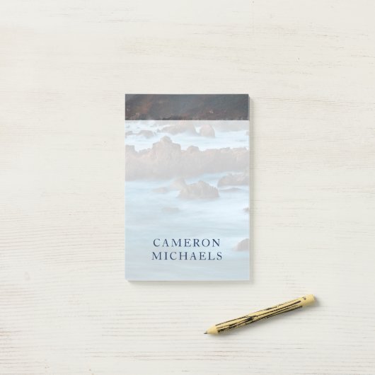 Schemering bij Soberanes Cove Post-it® Notes (Op bureau)