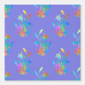 Schemering Bloemenklonten Behang (Voorkant)