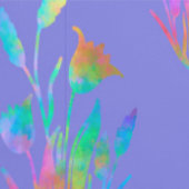 Schemering Bloemenklonten Behang (Zoom)