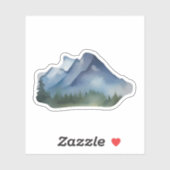 Schemering boven Fir Ridge Sticker (Vel)