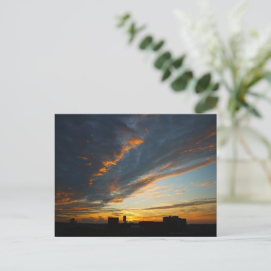 schemering briefkaart (Staand voorkant)